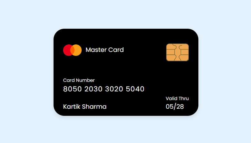 Credit Card UI